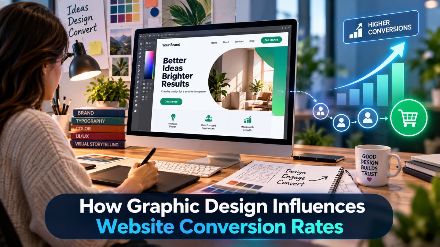 How Graphic Design Influences Website Conversion Rates