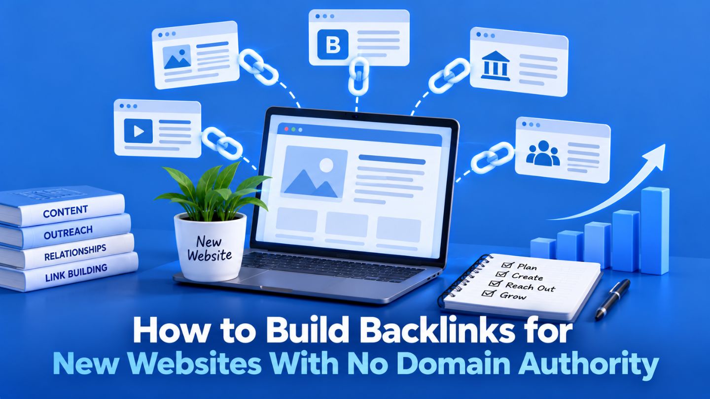 How to Build Backlinks for New Websites with No Domain Authority