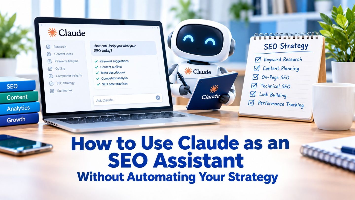 How to Use Claude as an SEO Assistant Without Automating Your Strategy