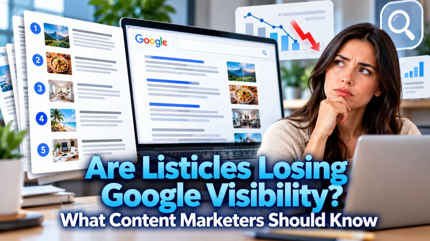 Are Listicles Losing Google Visibility? What Content Marketers Should Know