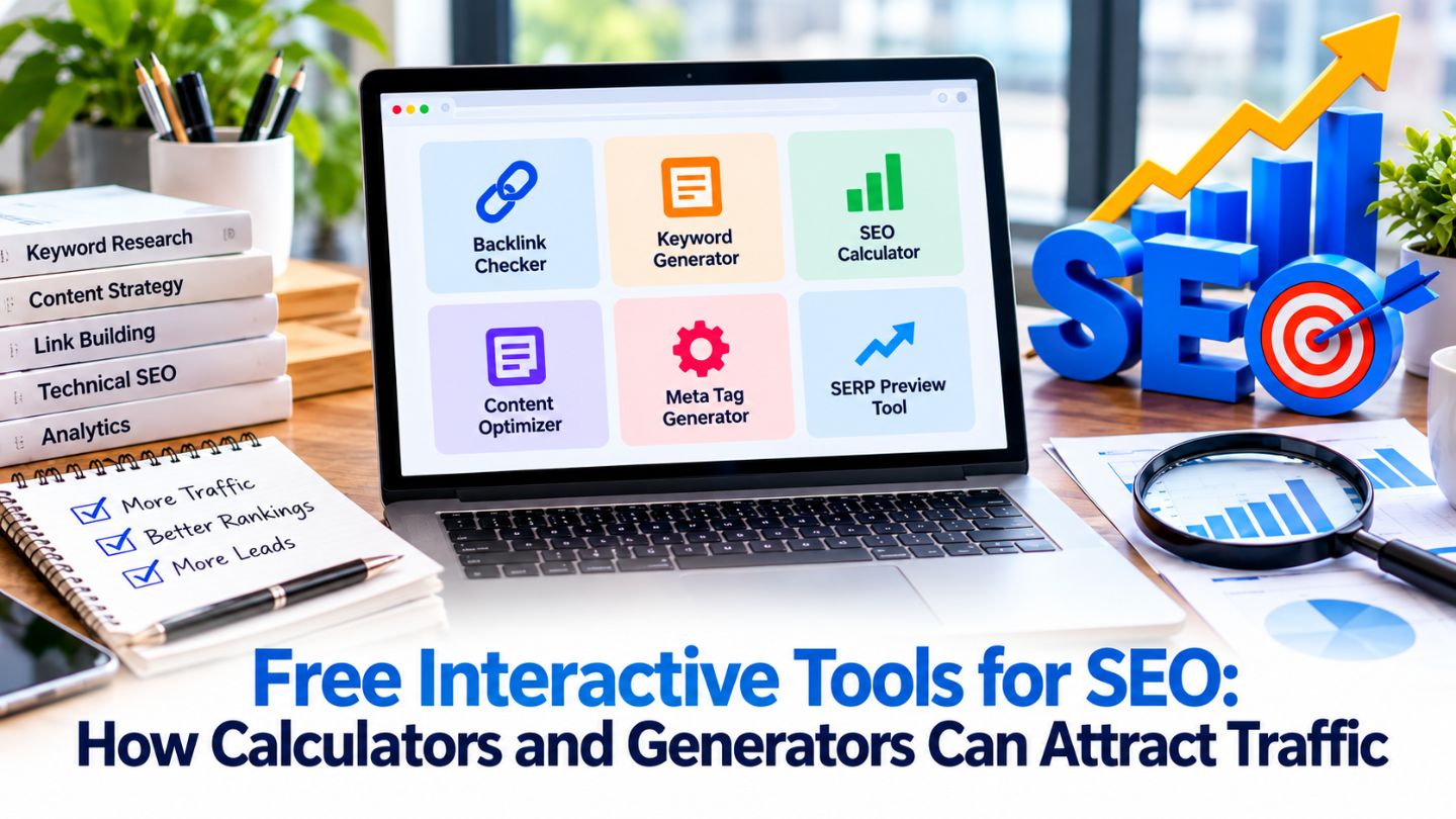 Free Interactive Tools for SEO: How Calculators and Generators Can Attract Traffic