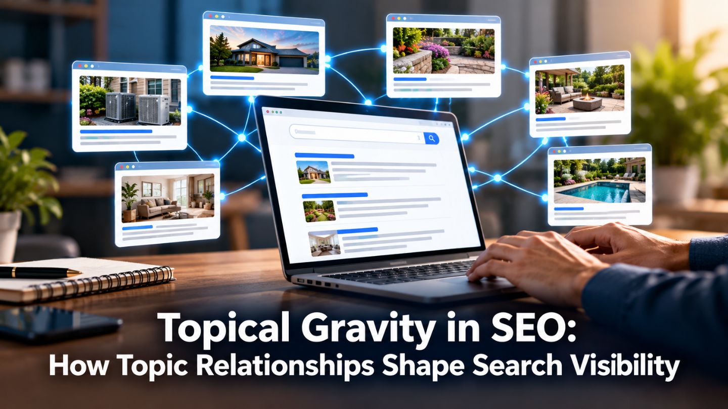 Topical Gravity in SEO: How Topic Relationships Shape Search Visibility