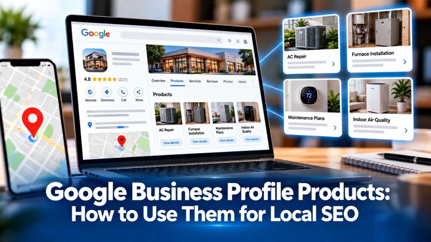 Google Business Profile Products: How to Use Them for Local SEO