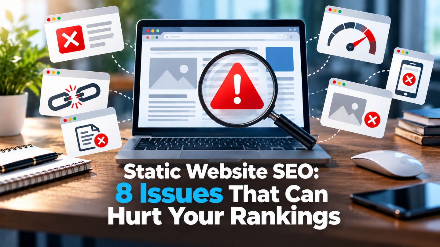Static Website SEO: 8 Issues That Can Hurt Your Rankings