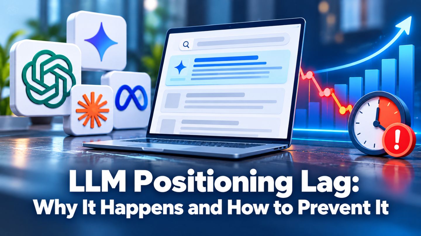 LLM Positioning Lag: Why It Happens and How to Prevent It