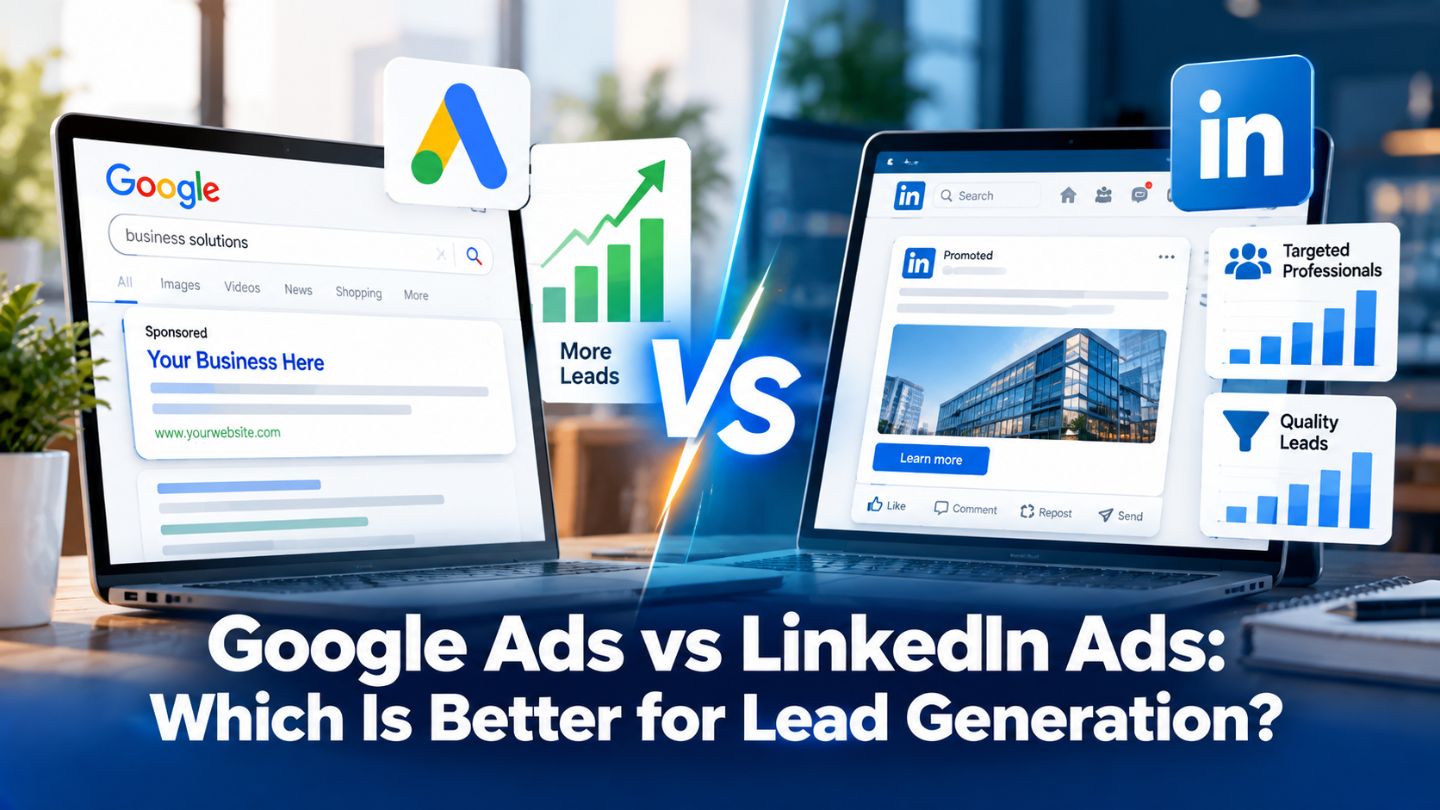 Google Ads vs LinkedIn Ads: Which Is Better for Lead Generation?