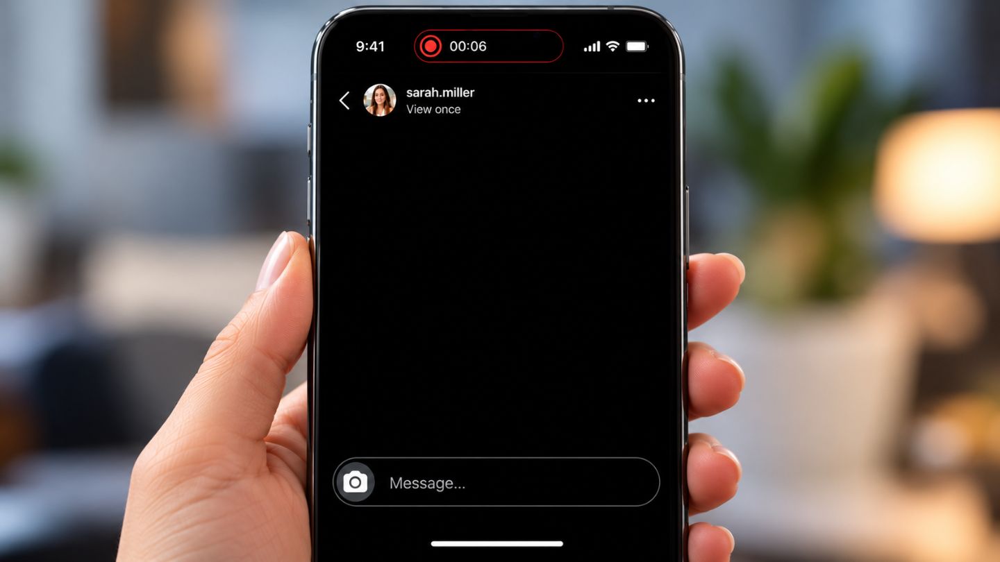 Can You Screen Record Instagram View Once Photos or Videos?