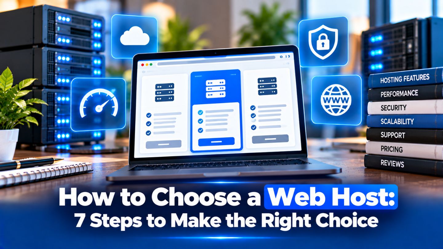 How to Choose a Web Host: 7 Steps to Make the Right Choice