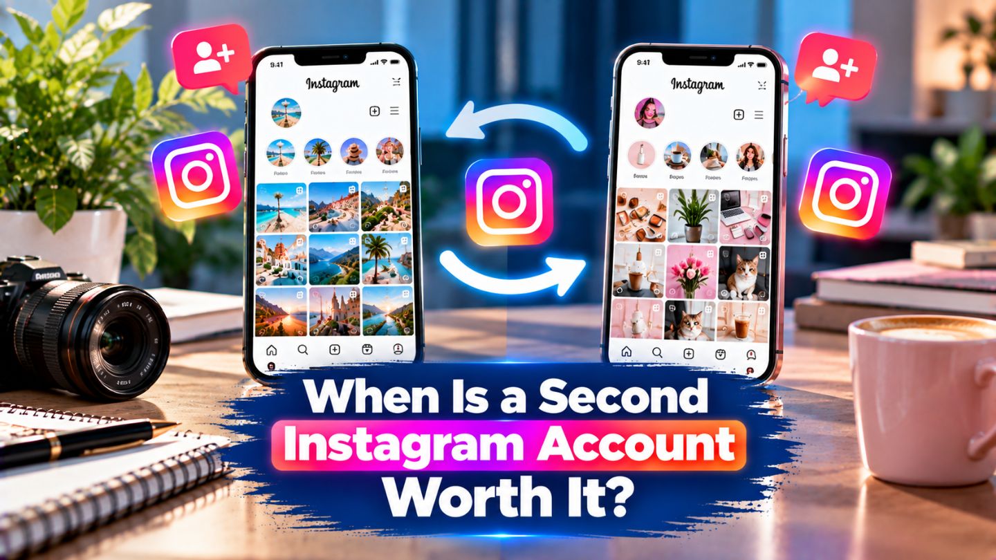 When Is a Second Instagram Account Worth It?